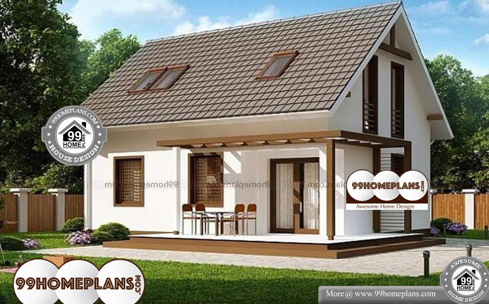 Traditional Home Plans - Double Story 1084 sqft-Home
