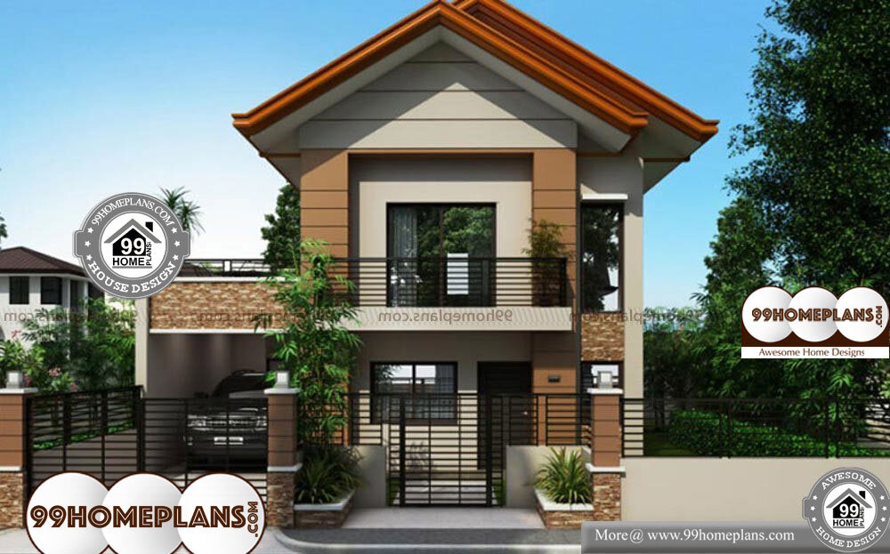 Traditional House Plans Two Story - 1560 sqft-Home