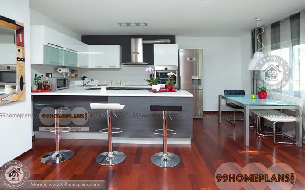 Picture Of U Shaped Modular Kitchen Design India