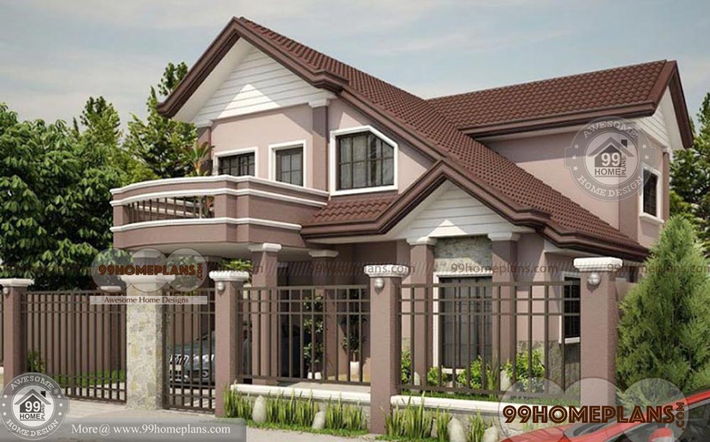 Traditional 4  Bedroom  House  Plans  Home  Plan  Elevation  