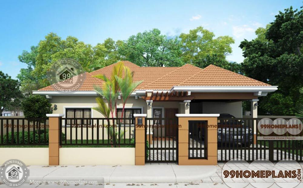 Traditional Home Designs 1274 sqft