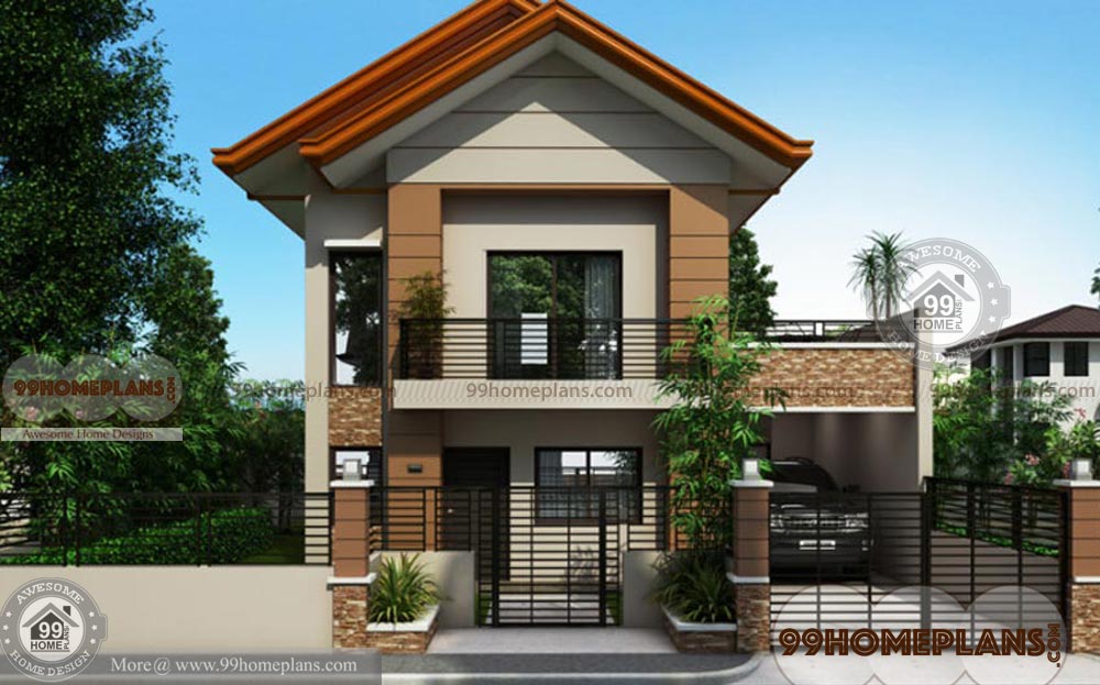 Traditional House Plans Two Story 1560 sqft