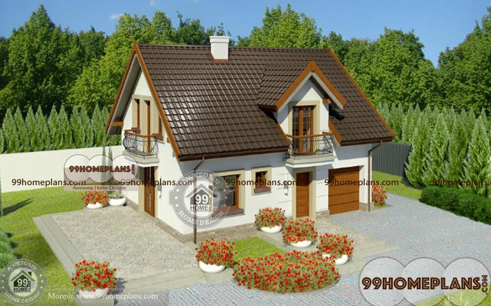 Traditional House Styles 1354 sqft