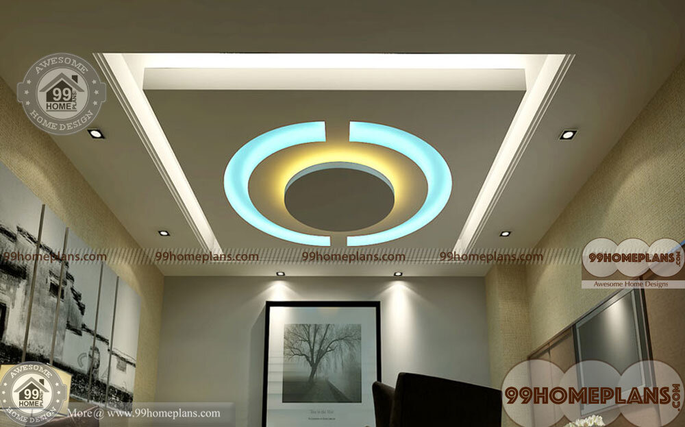 Ceiling Design for Hall - Royal Residential False Ceiling 