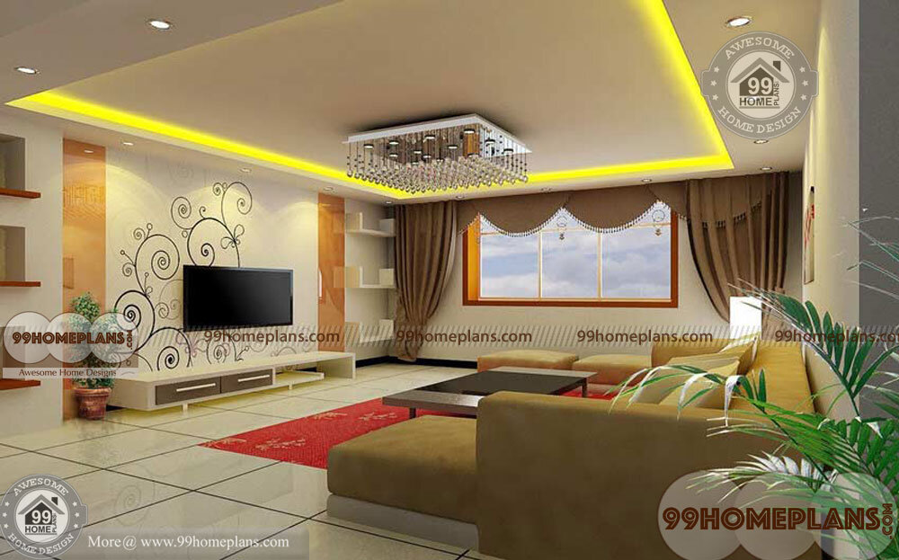Classy Living Rooms Ideas with Latest Best Kerala Style Design Collection