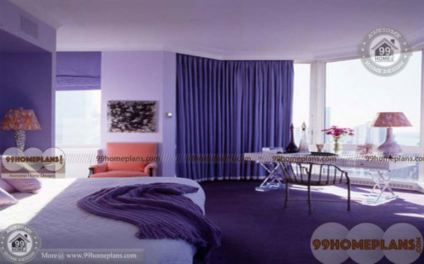 Curtains For Bedroom Beautiful Elegant Blue Color Large Window Drapes