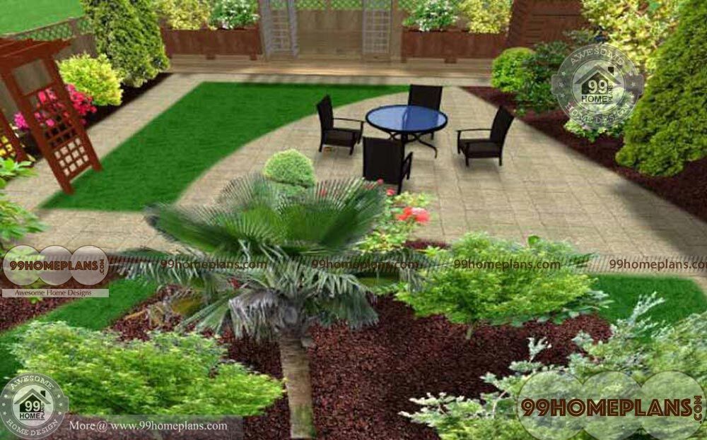 Garden In Front Of House home interior