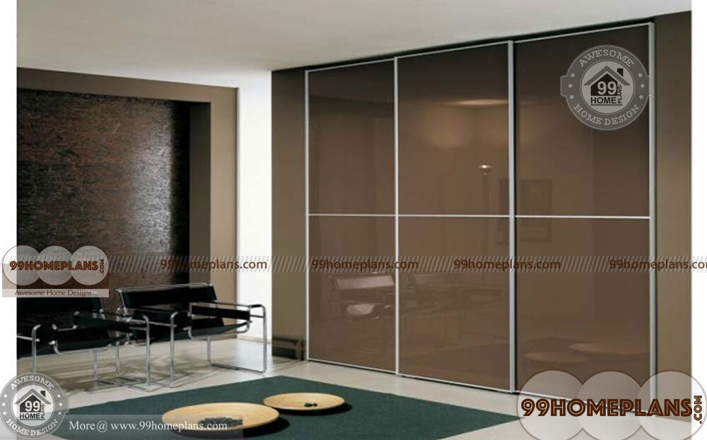 Glass Wardrobe India home interior