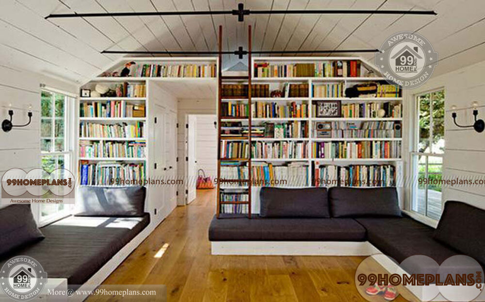 Home Library Shelving Units home interior