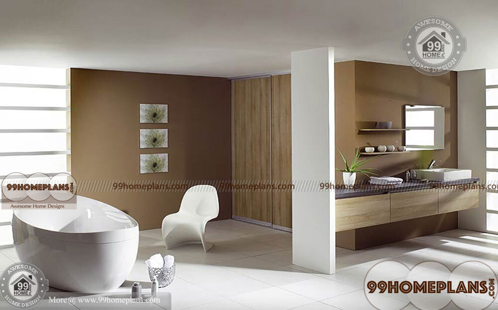 Luxury Contemporary Master Bathrooms home interior