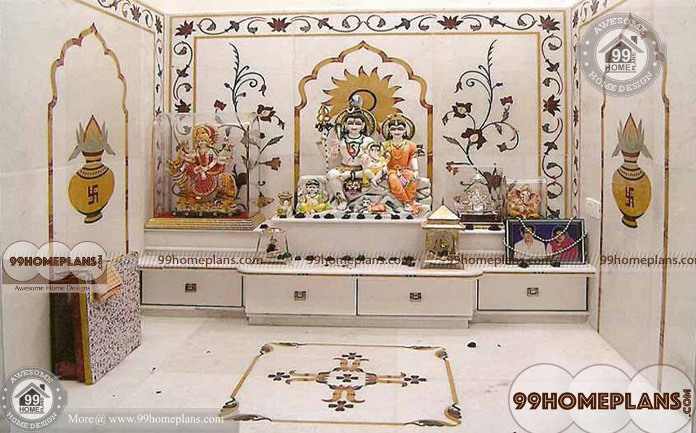 Simple Pooja Mandir Designs home interior