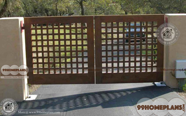 Wooden Gate Designs For Homes With Cool Ideas For Gates Collections