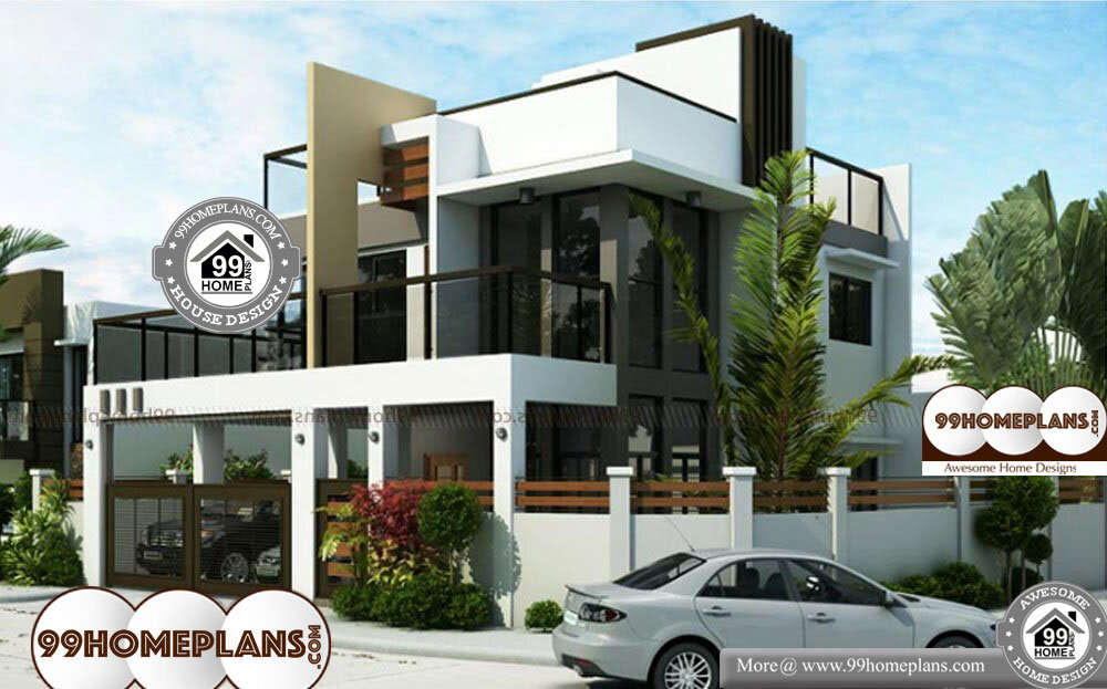 Contemporary House Designs - 2 Story 2264 sqft-Home 