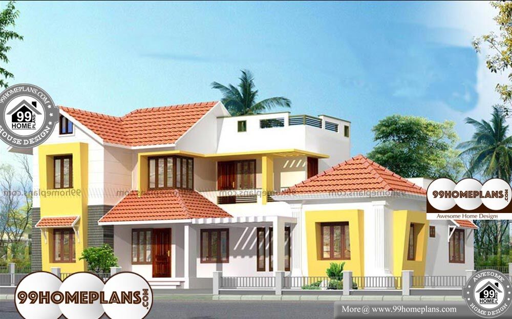 Contemporary House In Kerala - 2 Story 2853 sq ft-Home