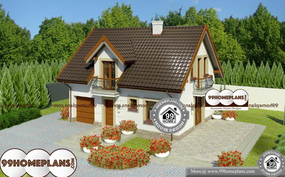 Traditional House Styles - Two Story 1354 sqft-Home