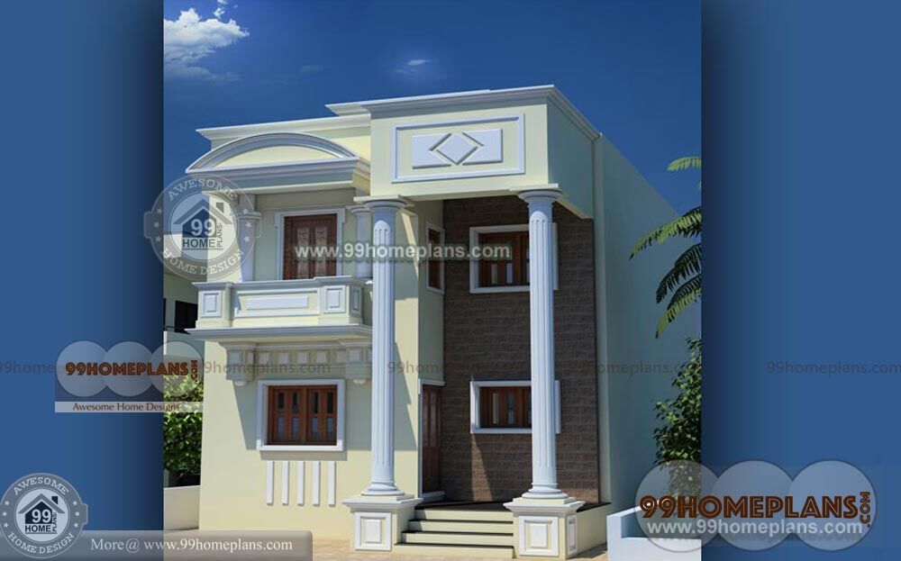 2 storey small house design