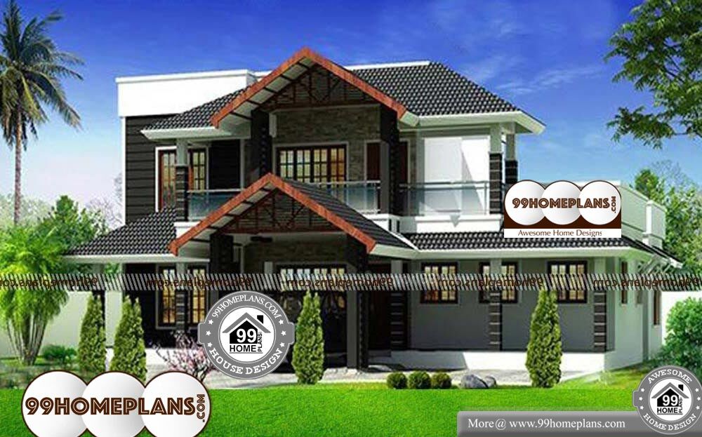 2900 Square Feet House Plans - 2 Story 2900 sqft-Home