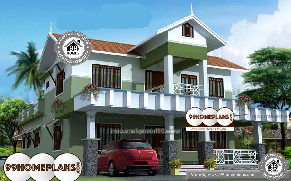 3 BHK House Plan Independent House - 2 Story 1800 sqft-Home