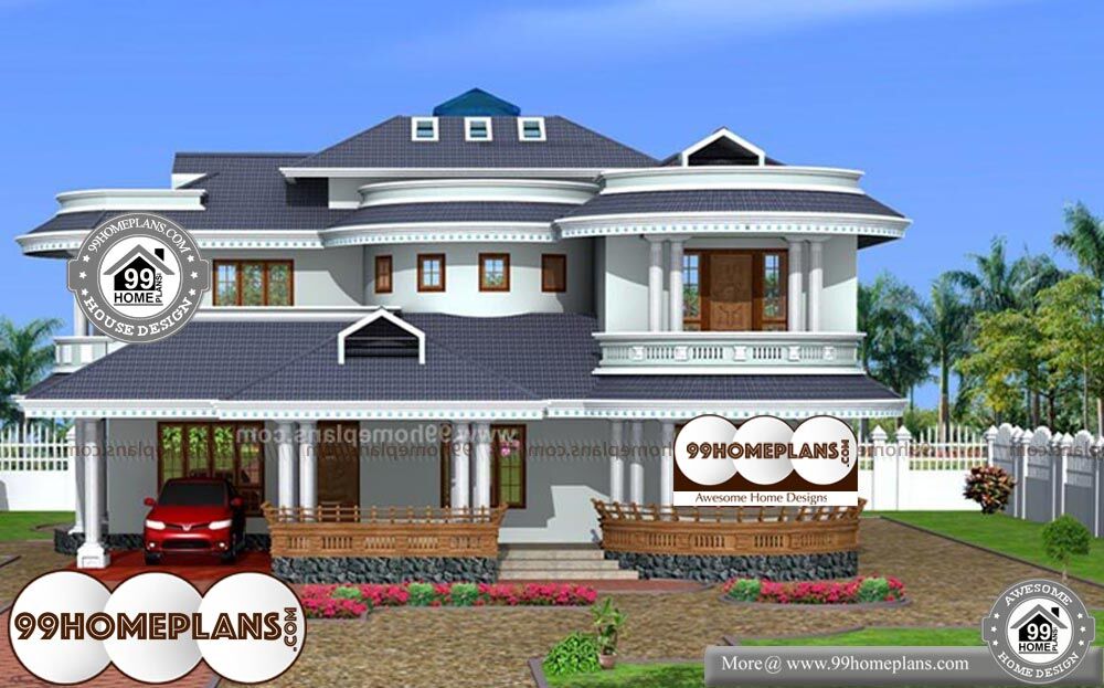 4 BHK Duplex House Plan - 2 Story 3350 sqft-Home