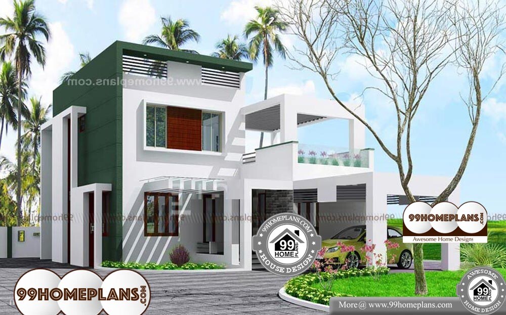  Box  Type  House  Front Elevation  2 Floor Home  Plans  Best 