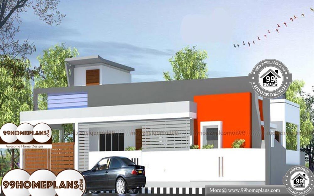 Box Type Houses Photos - 1 Story 1480 sqft-Home