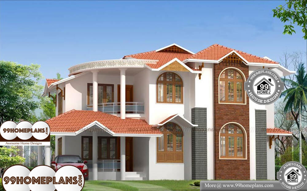 Contemporary Kerala House Design - 2 Story 1751 sq ft-Home
