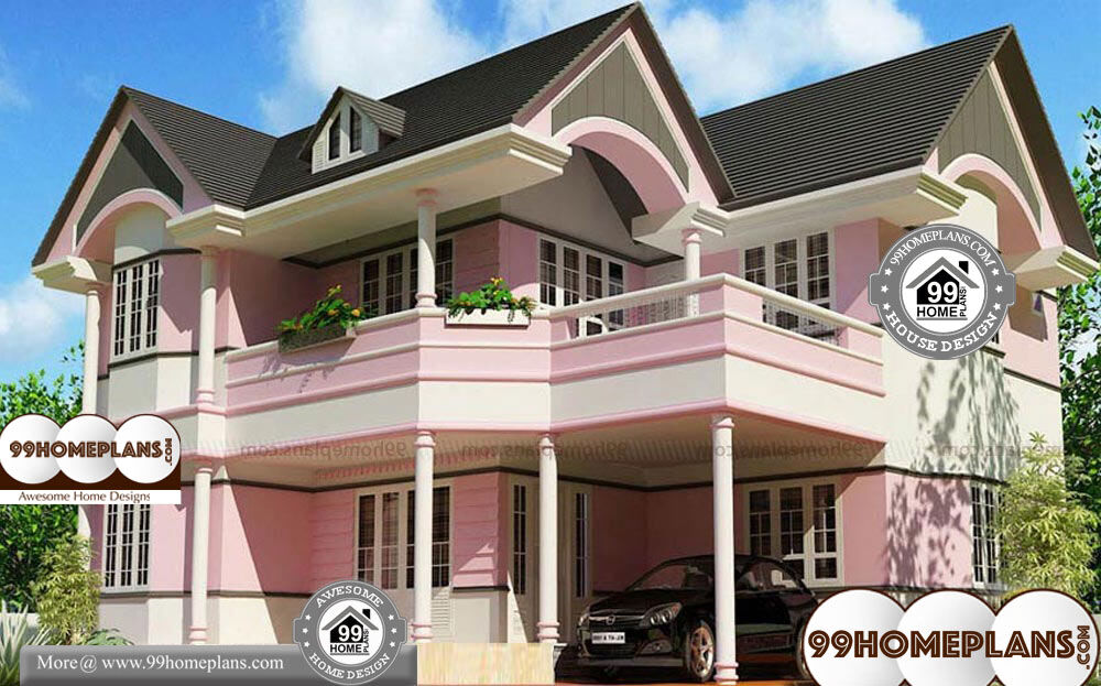 Kerala Homes Photo Gallery - 2 Story 2600 sqft-Home