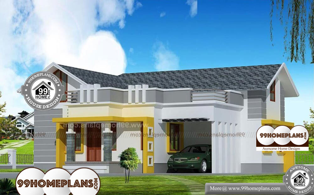 Kerala Veedu Plan - 1 Story 1200 sqft-Home