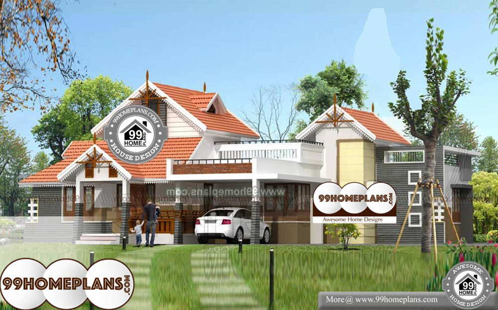 Kerala Villa Design Photos - 1 Story 1900 sqft-Home