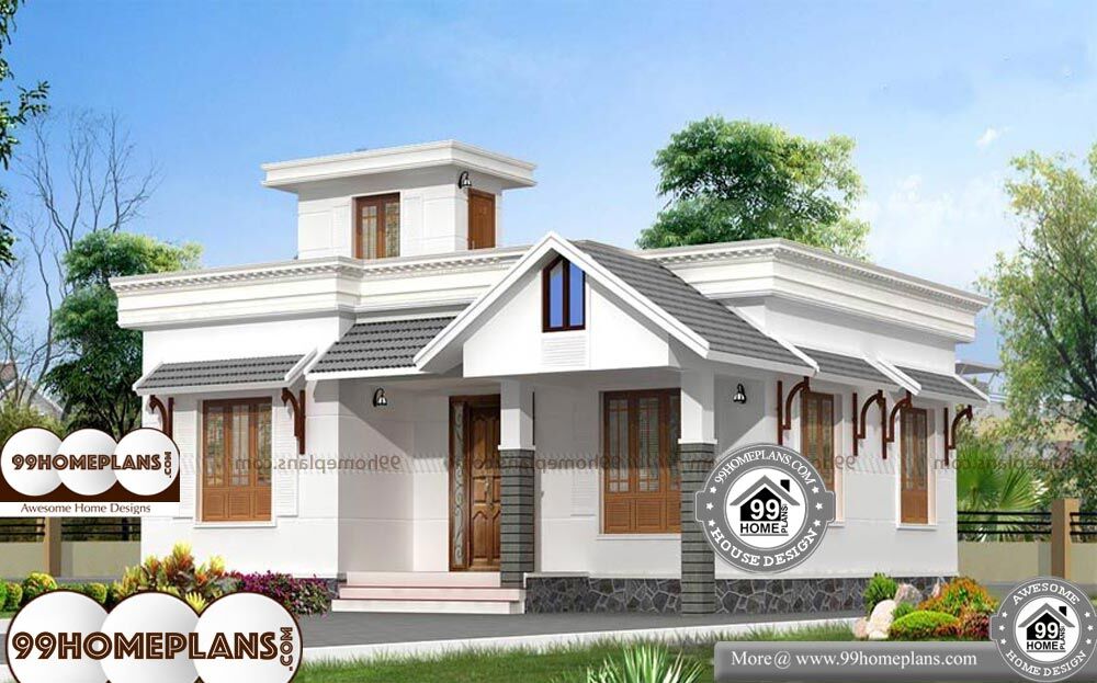 Low Budget House Models - 1 Story 1377 sq ft-Home