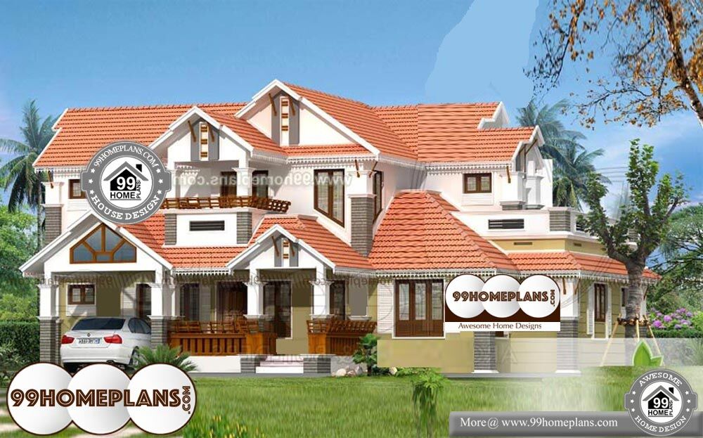 Unique Small House Plans - 2 Story 2520 sqft-Home