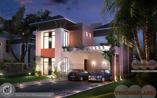 Box Type House Design Kerala Home Plan Elevation Modern