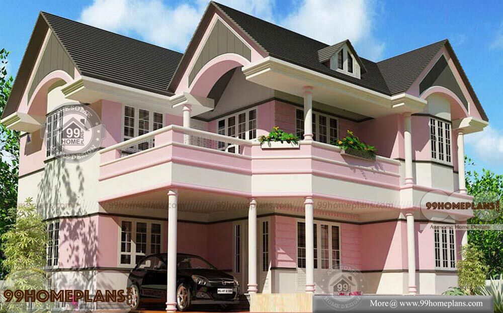 Kerala Homes Photo  Gallery  House  Plan  Elevation Double 