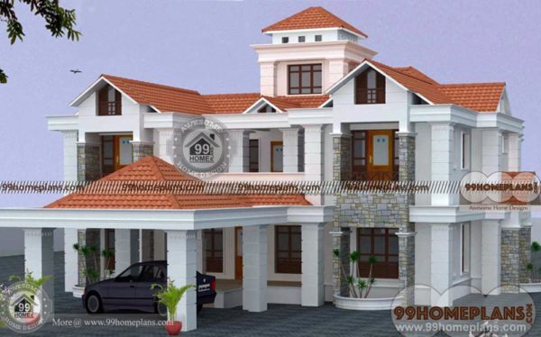 Luxury Bungalow House  Plans  Indian  Home  Design  