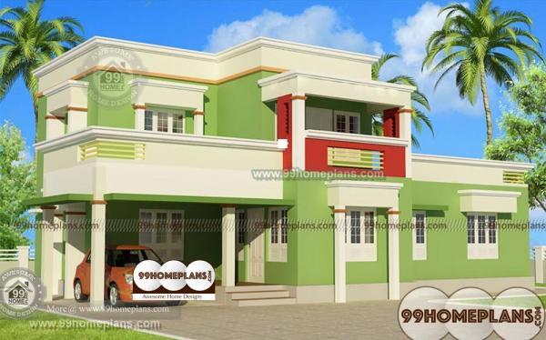 Small Box  Type  House  Design Kerala Home  Plan  Elevations  