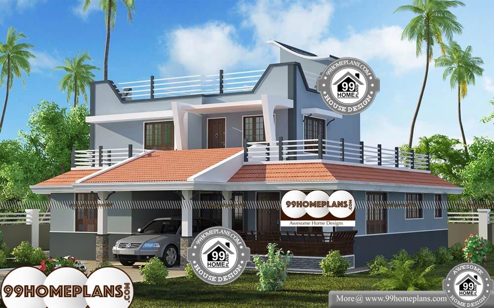 3 Bedroom House Plan Designs - 2 Story 1941 sqft-Home