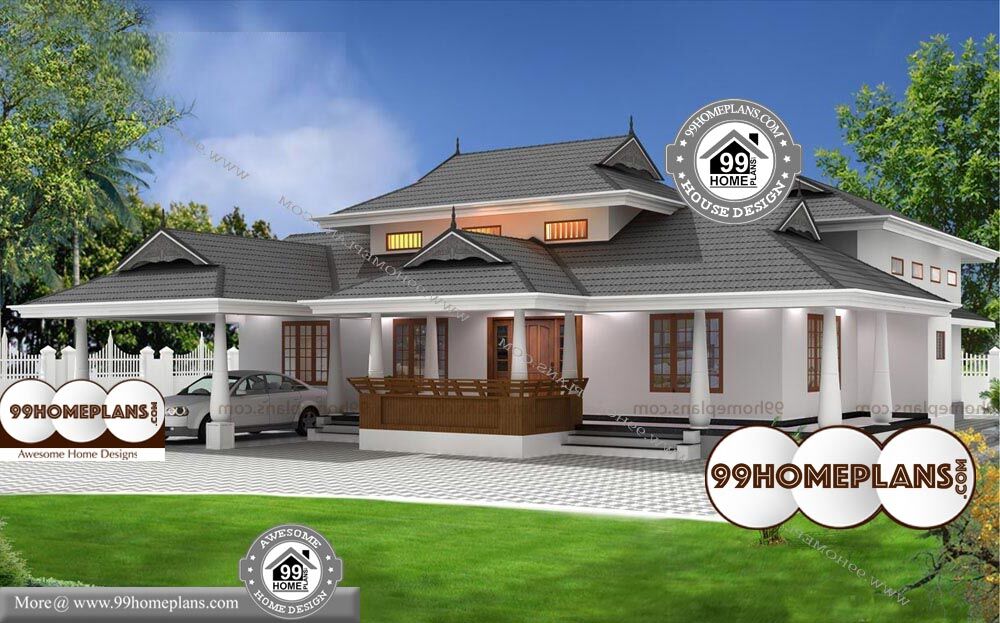 3 Bedroom House Plans And Designs - Single  Story 2248 sqft-Home