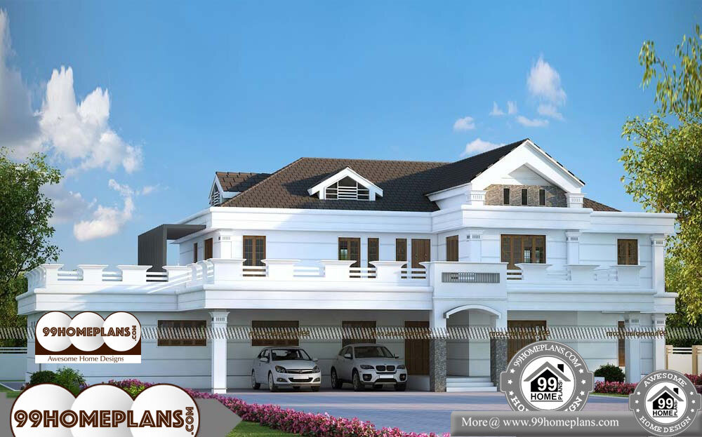 5 Bedroom Bungalow Designs - 2 Story 5825 sqft-Home