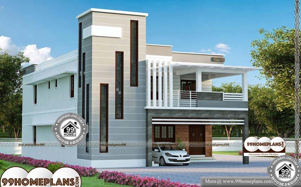  5  Bedroom  Double  Storey  House  Plans  with Less Expensive 