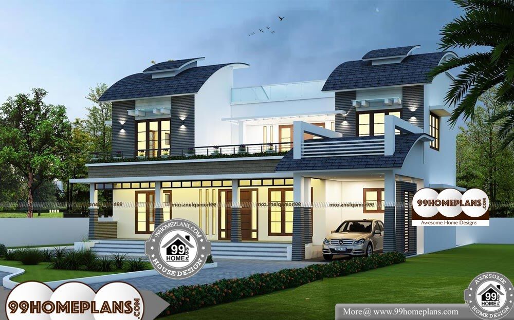 Arab House Plans With Photos - 2 Story 2647 sqft-Home