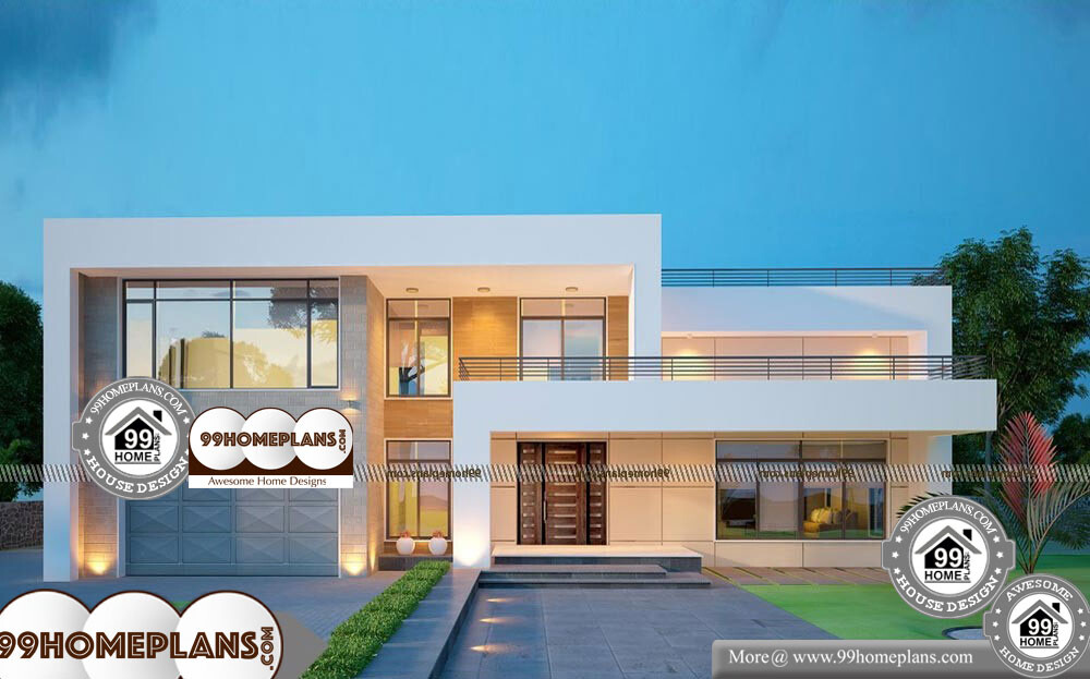 Arabic Villa Design Plans - 2 Story 2650 sqft-Home