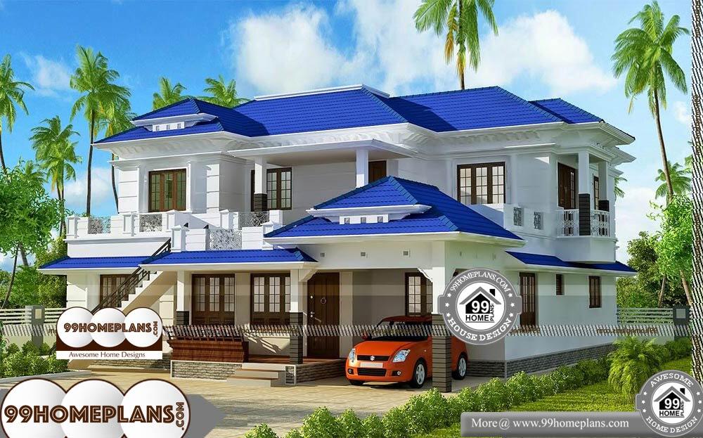 Beach Home Plans For Narrow Lots - 2 Story 3080 sqft-Home