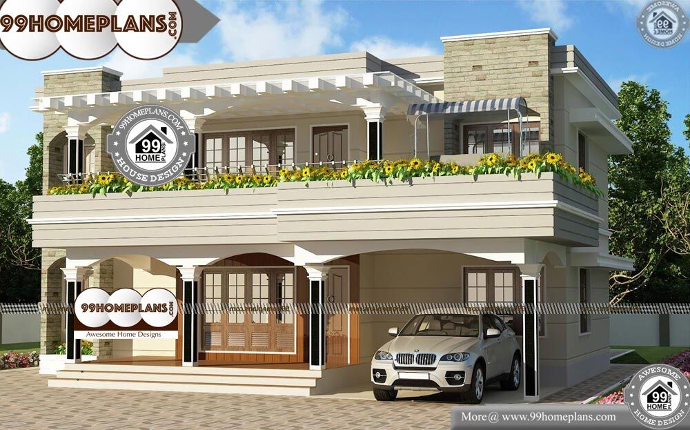 Building Plans For Double Storey Houses - 2 Story 2944 sqft-Home