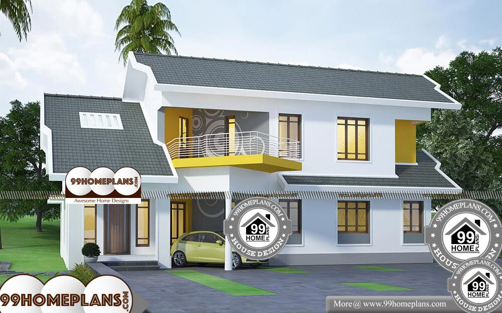 Colonial House Plans - 2 Story 2600 sqft-Home