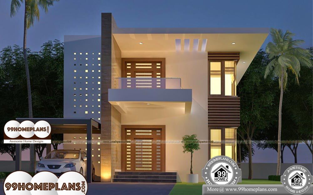 Craftsman Architecture Plans - 2 Story 1600 sqft-Home