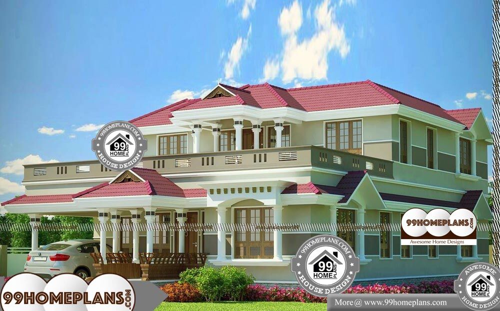 Design Of Two Storey Residential House - 2 Story 3086 sqft-Home