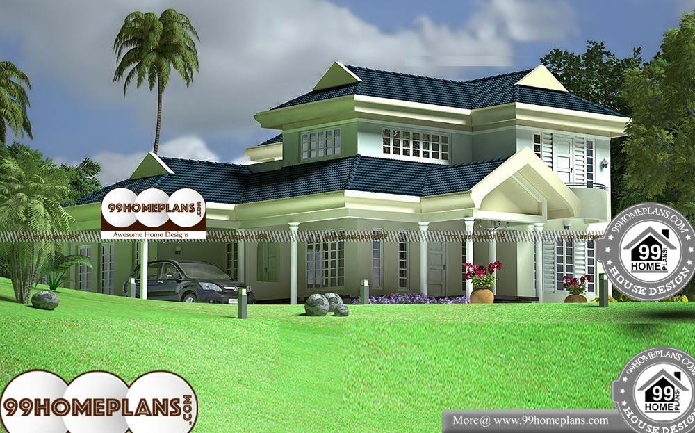 Elevated Bungalow House Plans - 2 Story 2600 sqft-Home