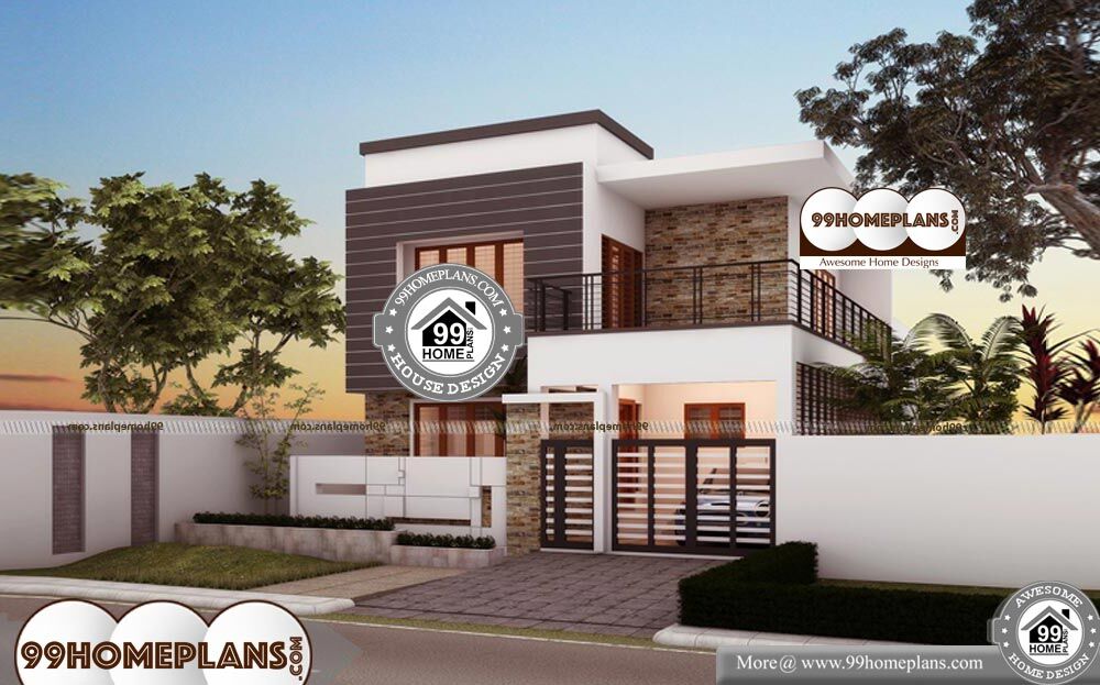 Floor Plan Bungalow - 2 Story 1250 sqft-Home