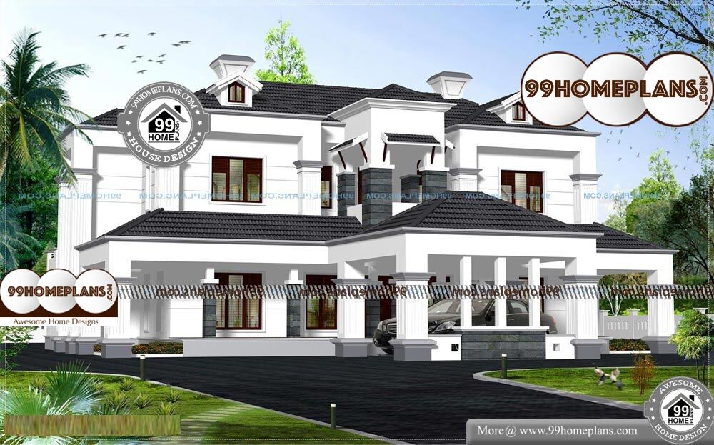 Free Online Home Design - 2 Story 4336 sqft-Home