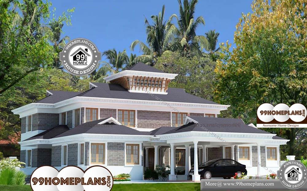 Front Design Of Small Indian House - 2 Story 5037 sqft-Home